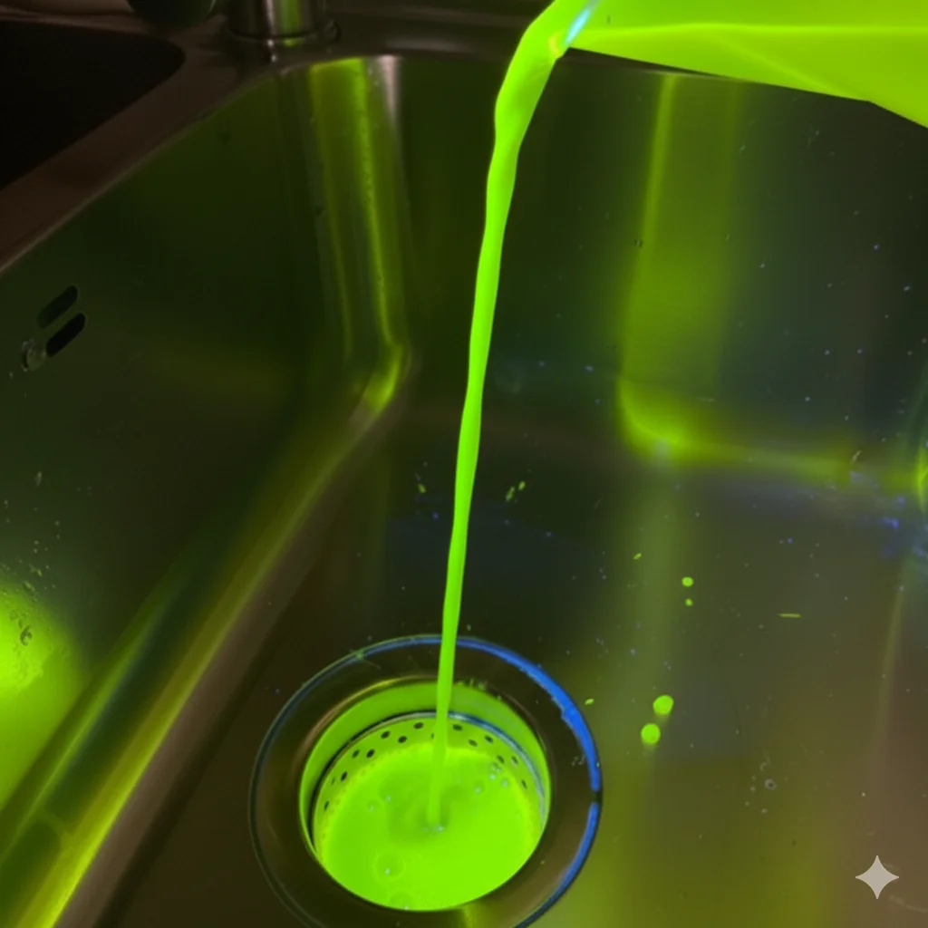 Détection de fuite d'eau par colorant traceur à Compiègne